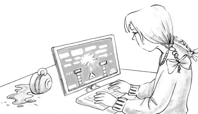 “If I don’t blow up ten things in the next five seconds, I’ll die!”