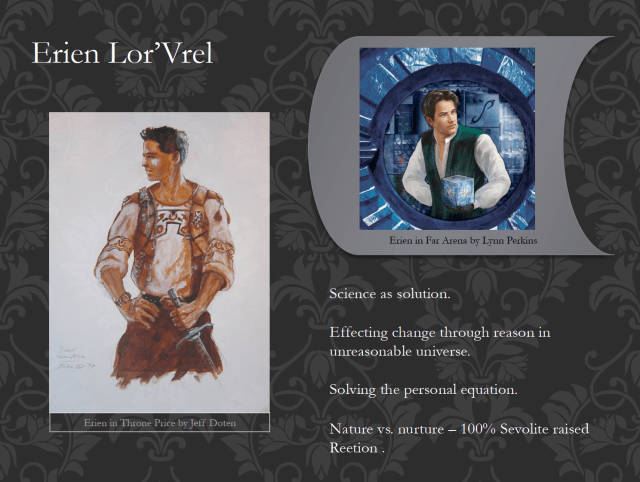 Erien Lor'Vrel, Okal Rel Saga character.