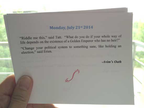 Okal Rel Quote – Jul 21, 2014