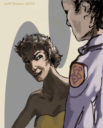 Ann is recruited for mission. Okal Rel Saga.