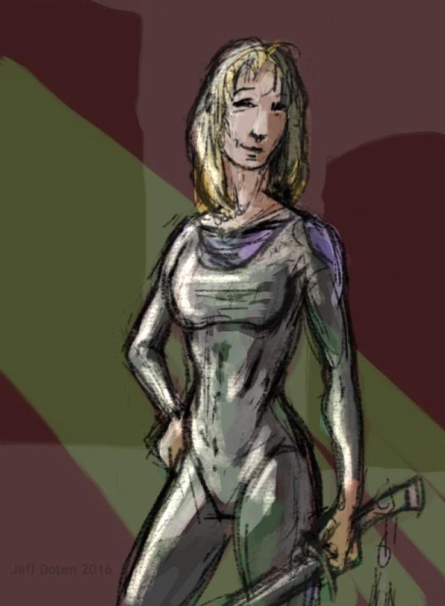 Eva, Von's mentor. Okal Rel Saga.